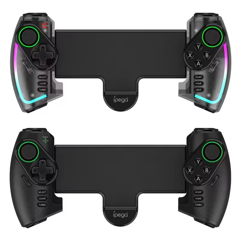 Bilişim Burada SW777 Gamepad RGB ışık gerdirilebilir el oyun denetleyicisi İç Kablosuz Wireless Bluetooth Oyun Kolu Anahtarı 